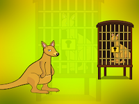 Baby Red Kangaroo Escape - Play Free Online Escape Game