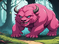 Magical Pink Beast Rescue - Play Free Online Escape Game