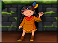 Dainty Tribe Girl Rescue - Play Free Online Escape Game