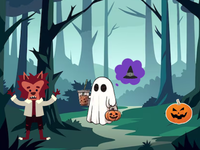 Halloween Cap Forest Escape - Play Free Online Escape Game