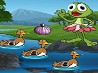 Mama Frog Looks For Child - Play Free Online Escape Game