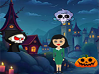Family Escaped Halloween Land - Play Free Online Escape Game