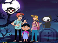 Family Surviving The Devil Land - Play Free Online Escape Game