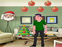 Man Seeks Christmas Party Wear - Play Free Online Escape Game