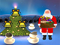 Santa Entered Christmas Street - Play Free Online Escape Game