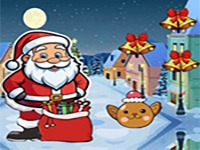Santa Stranded On Christmas Street - Play Free Online Escape Game