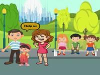 Parents Searching Gold Chain - Play Free Online Escape Game