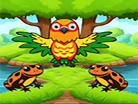 Parrot Reach Out The Hut - Play Free Online Escape Game