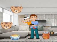 Father Has To Go Hospital - Play Free Online Escape Game