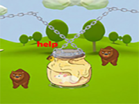 Save The White Rat - Play Free Online Escape Game