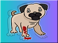 Save The Injured Pug - Play Free Online Escape Game