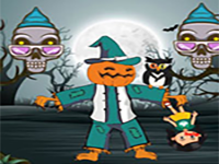 Save Kid From Scary Pumpkin - Play Free Online Escape Game