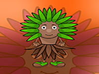 Leaf Hair Girl Rescue - Play Free Online Escape Game