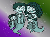 Help The Ghost Family From Glass Cage - Play Free Online Escape Game