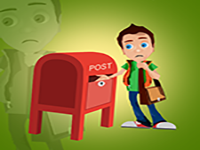 Help The Postman Take His Hand Out Of The Mailbox - Play Free Online Escape Game