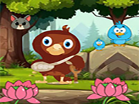 Help Injured Bird Fallen Down - Play Free Online Escape Game