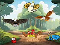 Hen Family Trapped To Eagles - Play Free Online Escape Game
