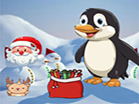 Penguin Fled Christmas Land - Play Free Online Escape Game