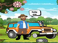 Repair The Boy Jeep - Play Free Online Escape Game