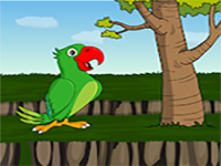 Rescue The Cute Parrot From Cage - Play Free Online Escape Game