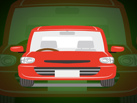 Retro Red Car Escape - Play Free Online Escape Game