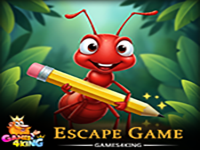 Lettering Red Ant Escape - Play Free Online Escape Game