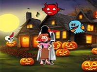 Devil Caught Sona Aunty - Play Free Online Escape Game