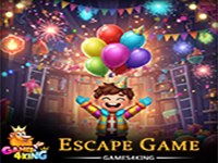 New Year Balloon Boy Escape - Play Free Online Escape Game