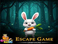 White Fluff Hare Escape - Play Free Online Escape Game