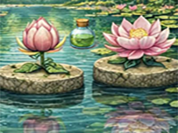 Hidden Lotus Lake Escape - Play Free Online Escape Game