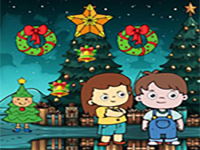 Kids Escaped Christmas Tree Kingdom - Play Free Online Escape Game