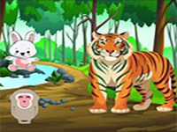 Tiger Reach The Cave - Play Free Online Escape Game