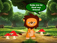 Find The Lion Friend - Play Free Online Escape Game