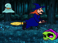 Witch Discover Magical Sphere - Play Free Online Escape Game