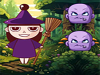 Witch Attend Halloween Party - Play Free Online Escape Game
