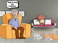 Older Man Looks For Medicine - Play Free Online Escape Game