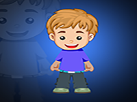 Blue T Shirt Boys Rescue - Play Free Online Escape Game