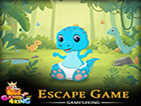 Blue Mini Dino Escape - Play Free Online Escape Game