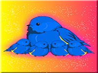 Blue Bird Family Escape From Cage - Play Free Online Escape Game
