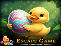 Fluffy Duckling Rescue - Play Free Online Escape Game