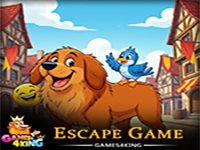 Smiling Golden Retriever Escape - Play Free Online Escape Game