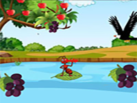 Ant Stuck Middle Of The River - Play Free Online Escape Game