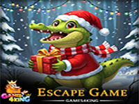 Jolly Crocodile Christmas Rescue - Play Free Online Escape Game