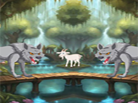Wolves Surrounding The Goat - Play Free Online Escape Game