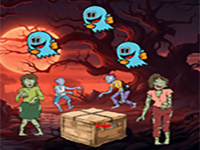Zombies Surrounded Girl Escape - Play Free Online Escape Game
