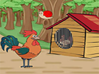 Rooster Release Trapped Hen - Play Free Online Escape Game