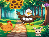 Poultry Protects Her Eggs - Play Free Online Escape Game