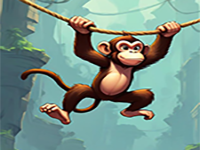 Bouncing Monkey Rescue - Play Free Online Escape Game