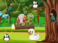 Wounded Tortoise Reach Pond - Play Free Online Escape Game