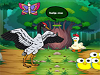 Nourish The Starving Crane - Play Free Online Escape Game